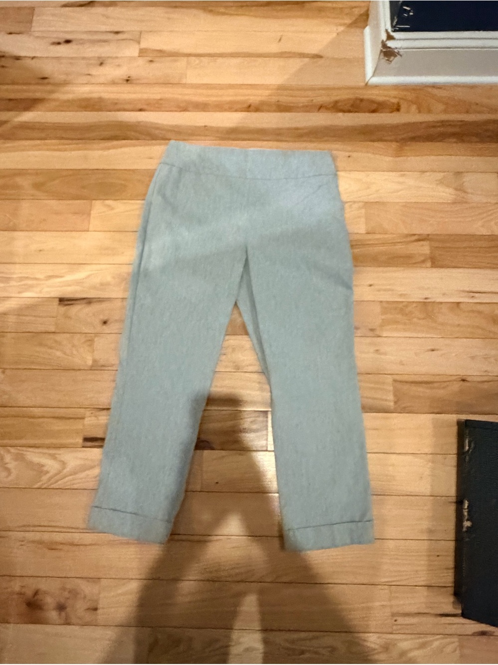 Kids Light Gray Capri Pants - Comfortable Everyday Bottoms